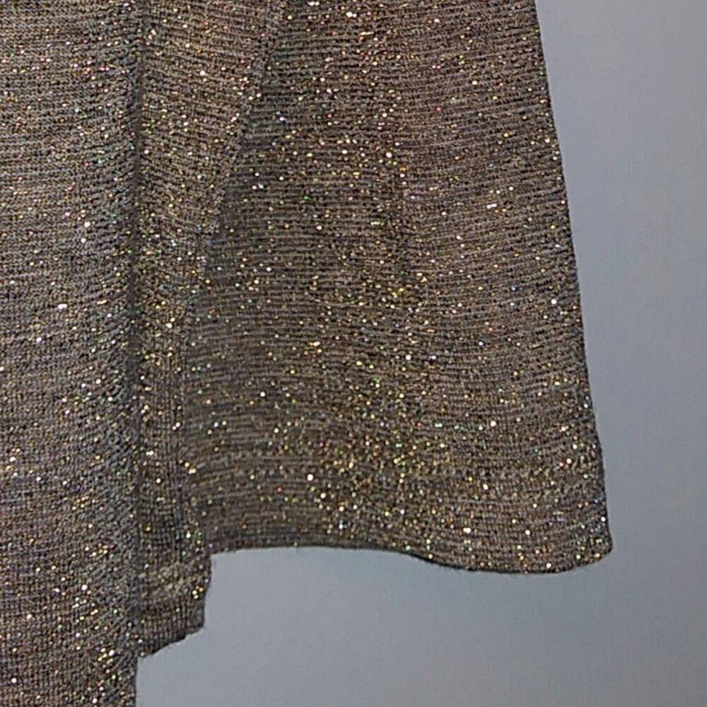 Metallic Sparkly 🌟🌟Rafaella Blouse Rafaella blouse Size M - Picture 4 of 14